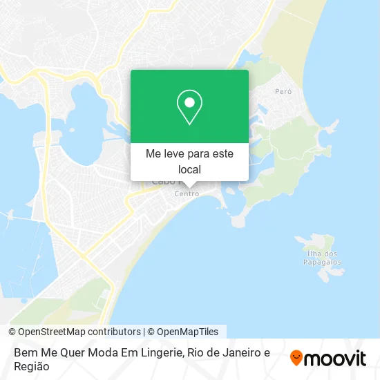 Bem Me Quer Moda Em Lingerie mapa