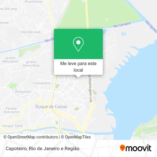Capoteiro mapa
