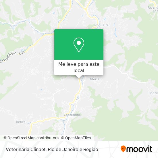 Veterinária Clinpet mapa