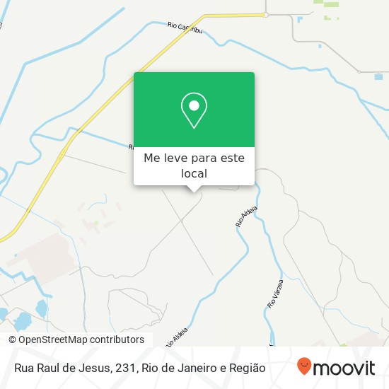Rua Raul de Jesus, 231 mapa