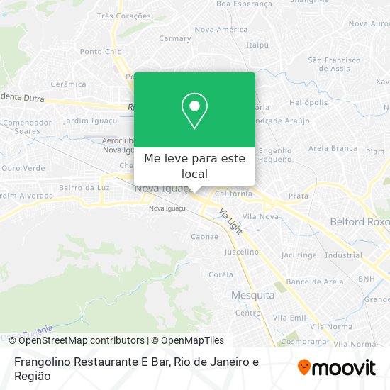 Frangolino Restaurante E Bar mapa