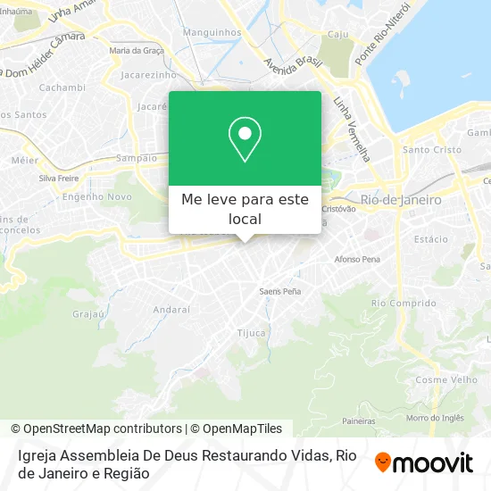 Igreja Assembleia De Deus Restaurando Vidas mapa
