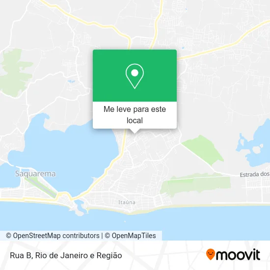 Rua B mapa
