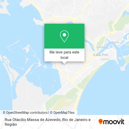 Rua Otacílio Massa de Azevedo mapa