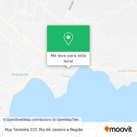 Rua Teresina 232 mapa