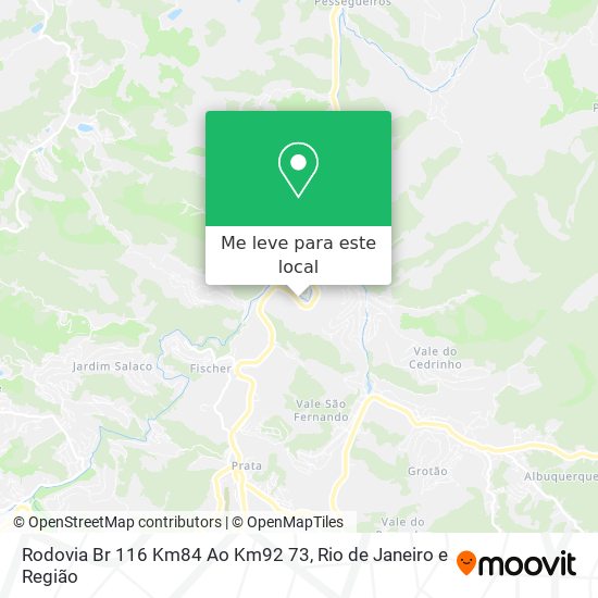 Rodovia Br 116 Km84 Ao Km92 73 mapa