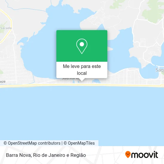 Barra Nova mapa