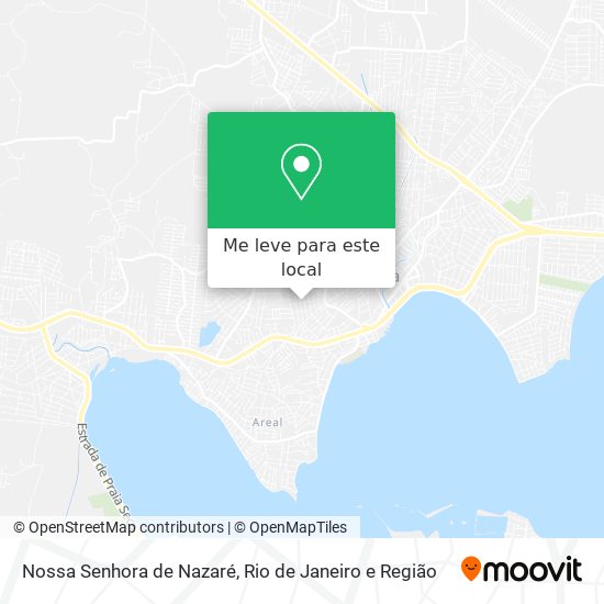 Nossa Senhora de Nazaré mapa