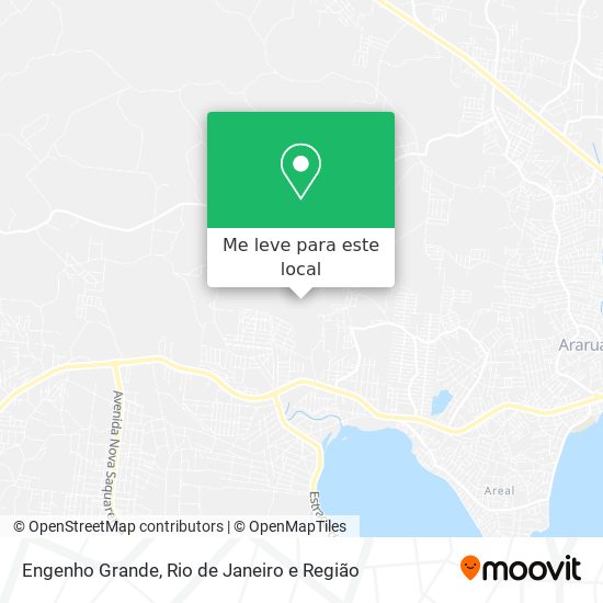 Engenho Grande mapa