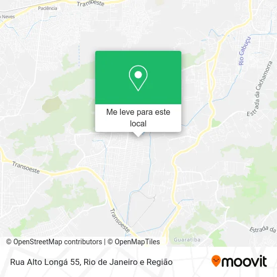 Rua Alto Longá 55 mapa