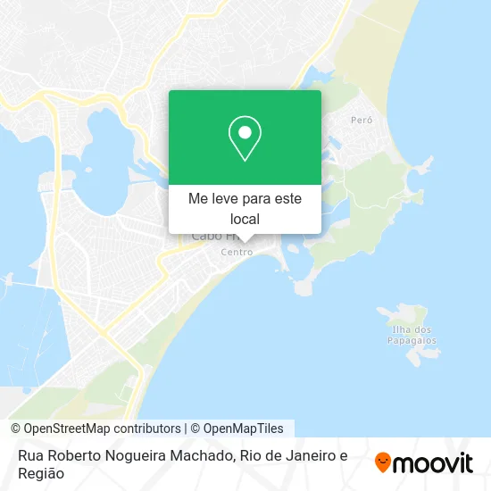 Rua Roberto Nogueira Machado mapa