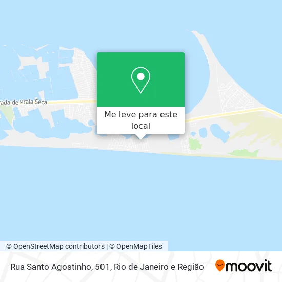 Rua Santo Agostinho, 501 mapa
