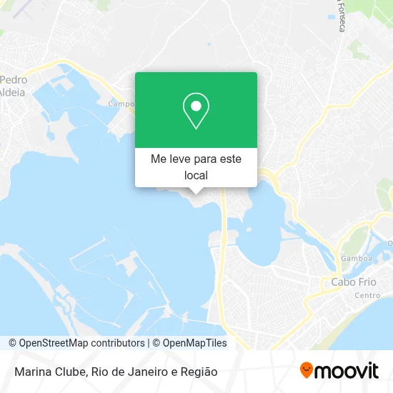 Marina Clube mapa