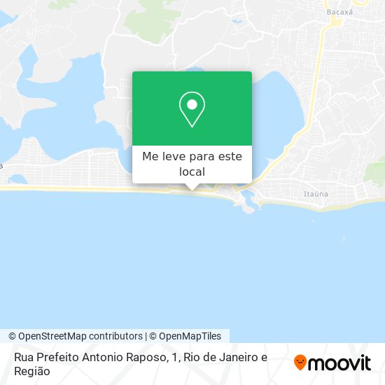 Rua Prefeito Antonio Raposo, 1 mapa