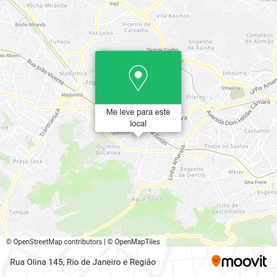Rua Olina 145 mapa