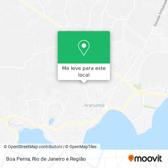 Boa Perna mapa