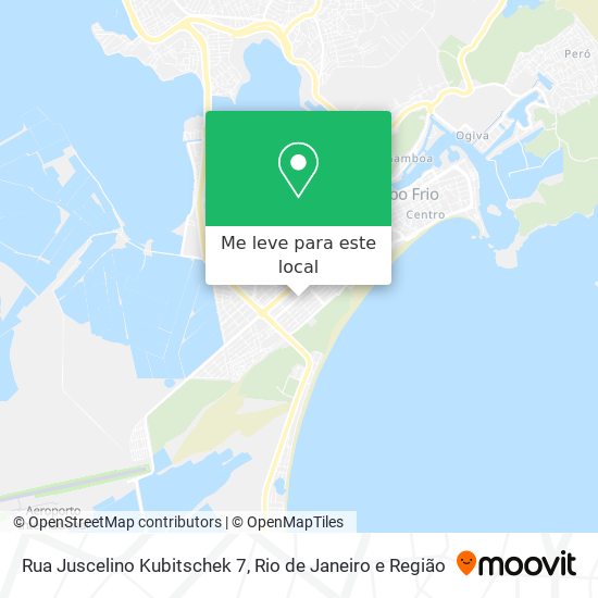 Rua Juscelino Kubitschek 7 mapa