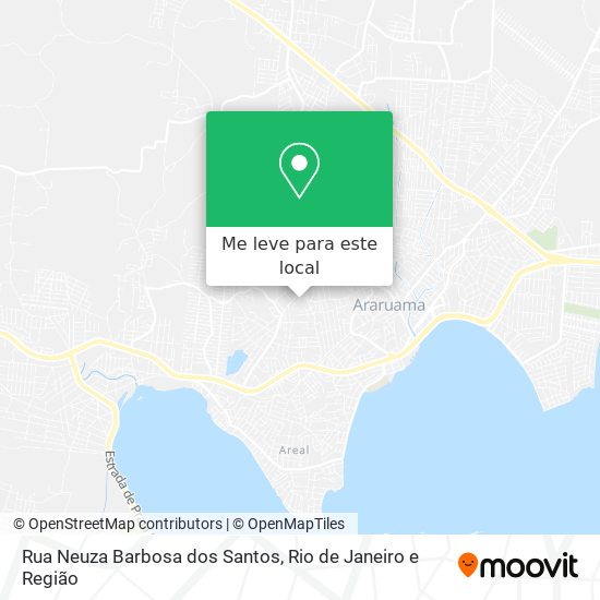 Rua Neuza Barbosa dos Santos mapa