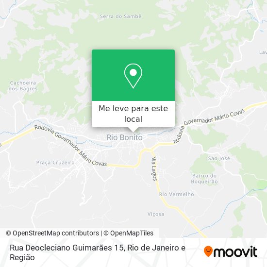 Rua Deocleciano Guimarães 15 mapa