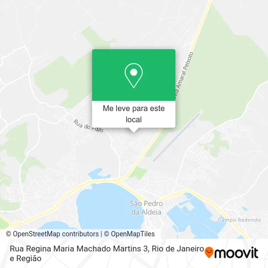 Rua Regina Maria Machado Martins 3 mapa