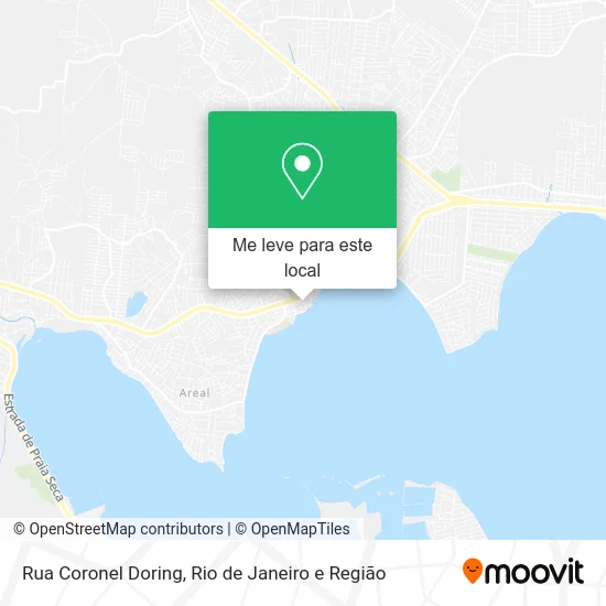 Rua Coronel Doring mapa