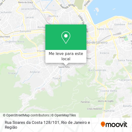 Rua Soares da Costa 128/101 mapa