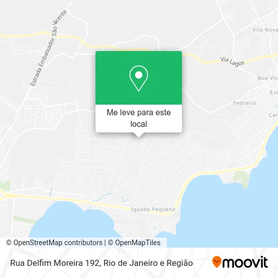Rua Delfim Moreira 192 mapa