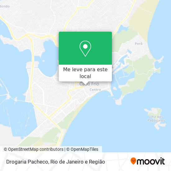 Drogaria Pacheco mapa