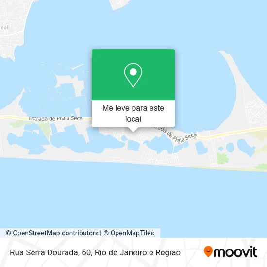 Rua Serra Dourada, 60 mapa