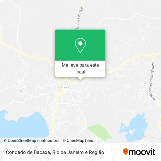 Condado de Bacaxá mapa