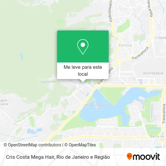 Cris Costa Mega Hair mapa