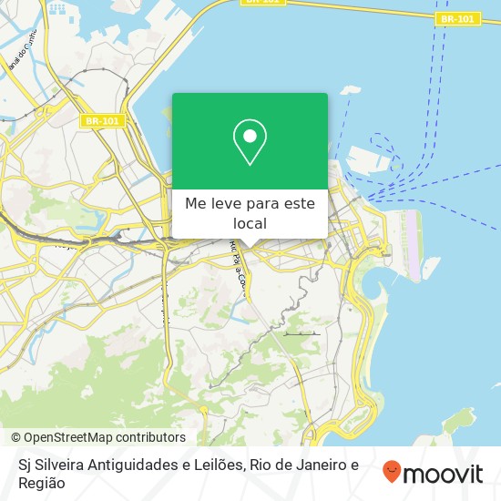 Sj Silveira Antiguidades e Leilões mapa