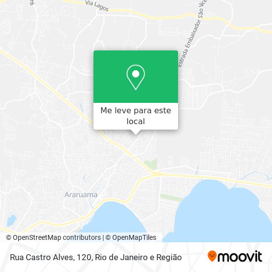 Rua Castro Alves, 120 mapa