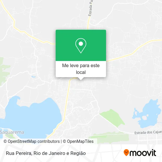 Rua Pereira mapa