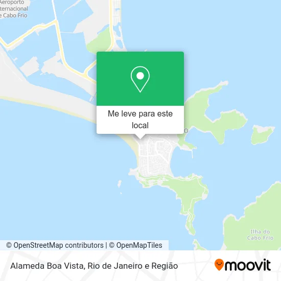 Alameda Boa Vista mapa