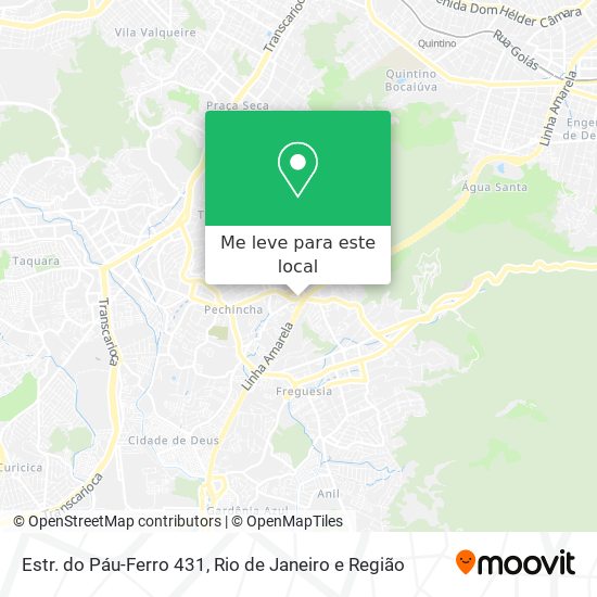 Estr. do Páu-Ferro 431 mapa