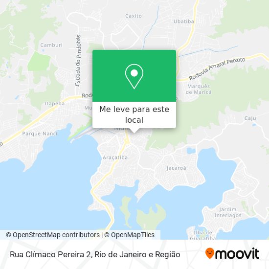 Rua Clímaco Pereira 2 mapa