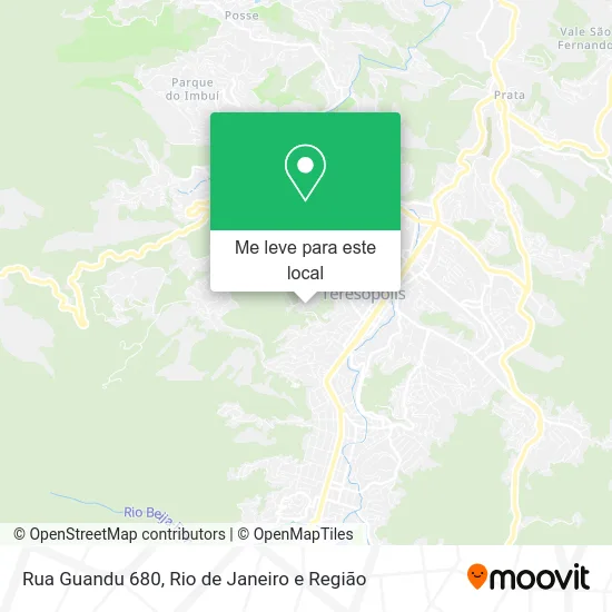 Rua Guandu 680 mapa