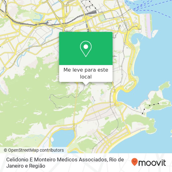 Celidonio E Monteiro Medicos Associados mapa