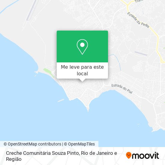 Creche Comunitária Souza Pinto mapa