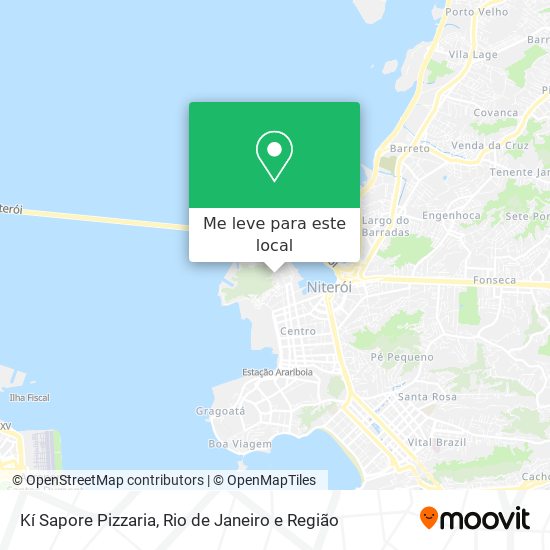 Kí Sapore Pizzaria mapa