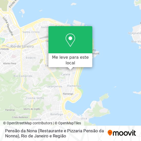 Pensão da Nona (Restaurante e Pizzaria Pensão da Nonna) mapa