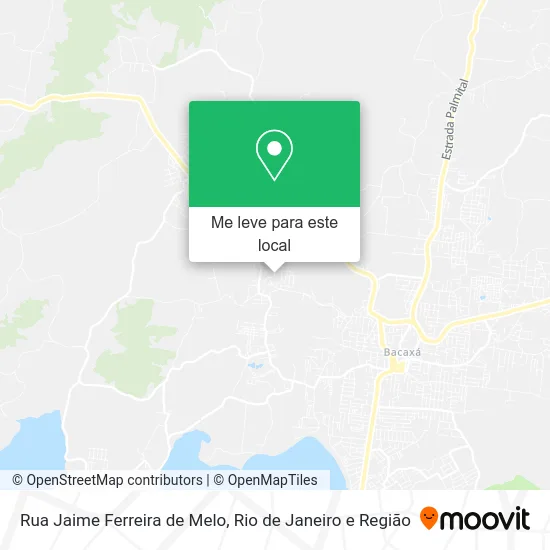 Rua Jaime Ferreira de Melo mapa