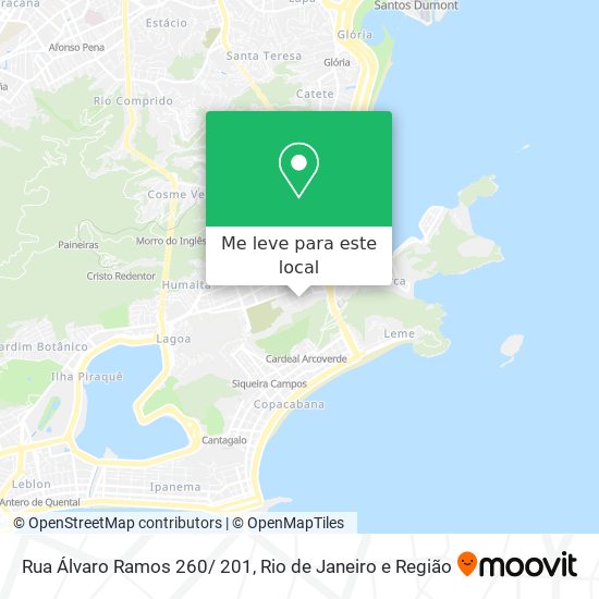 Rua Álvaro Ramos 260/ 201 mapa