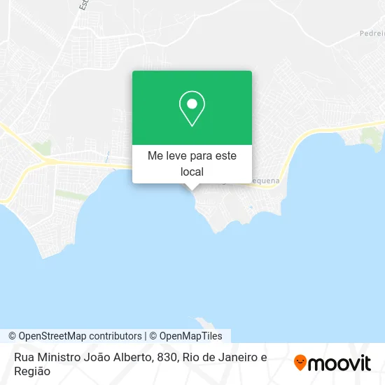 Rua Ministro João Alberto, 830 mapa