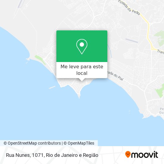 Rua Nunes, 1071 mapa