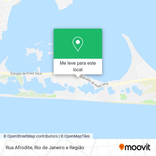 Rua Afrodite mapa