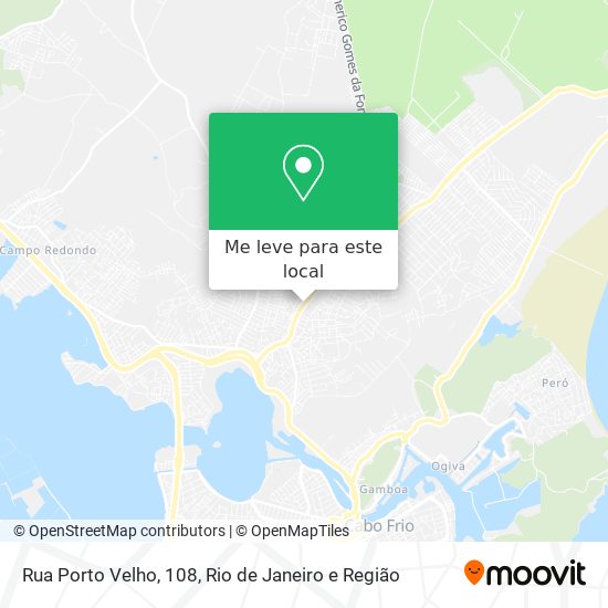 Rua Porto Velho, 108 mapa