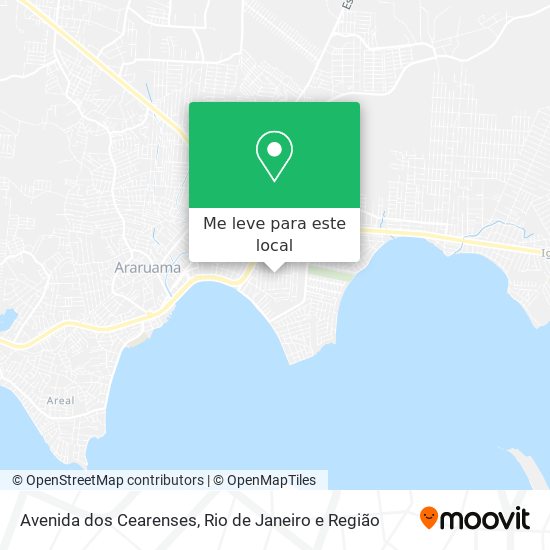 Avenida dos Cearenses mapa