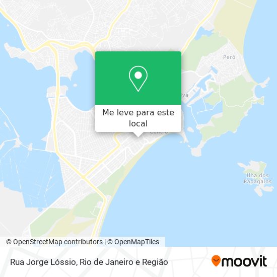 Rua Jorge Lóssio mapa